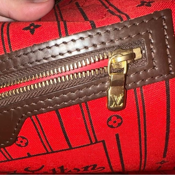 SOLD Authentic Louis Vuitton Neverfull MM DE - Picture 10 of 17